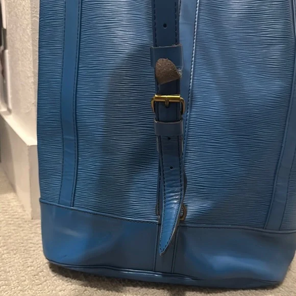 Louis Vuitton blue Epi randonnee bag - Picture 5 of 9